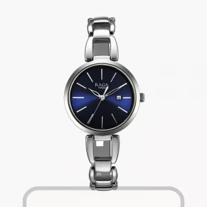 Titan Raga Viva Blue Dial Quartz Ladies Watch